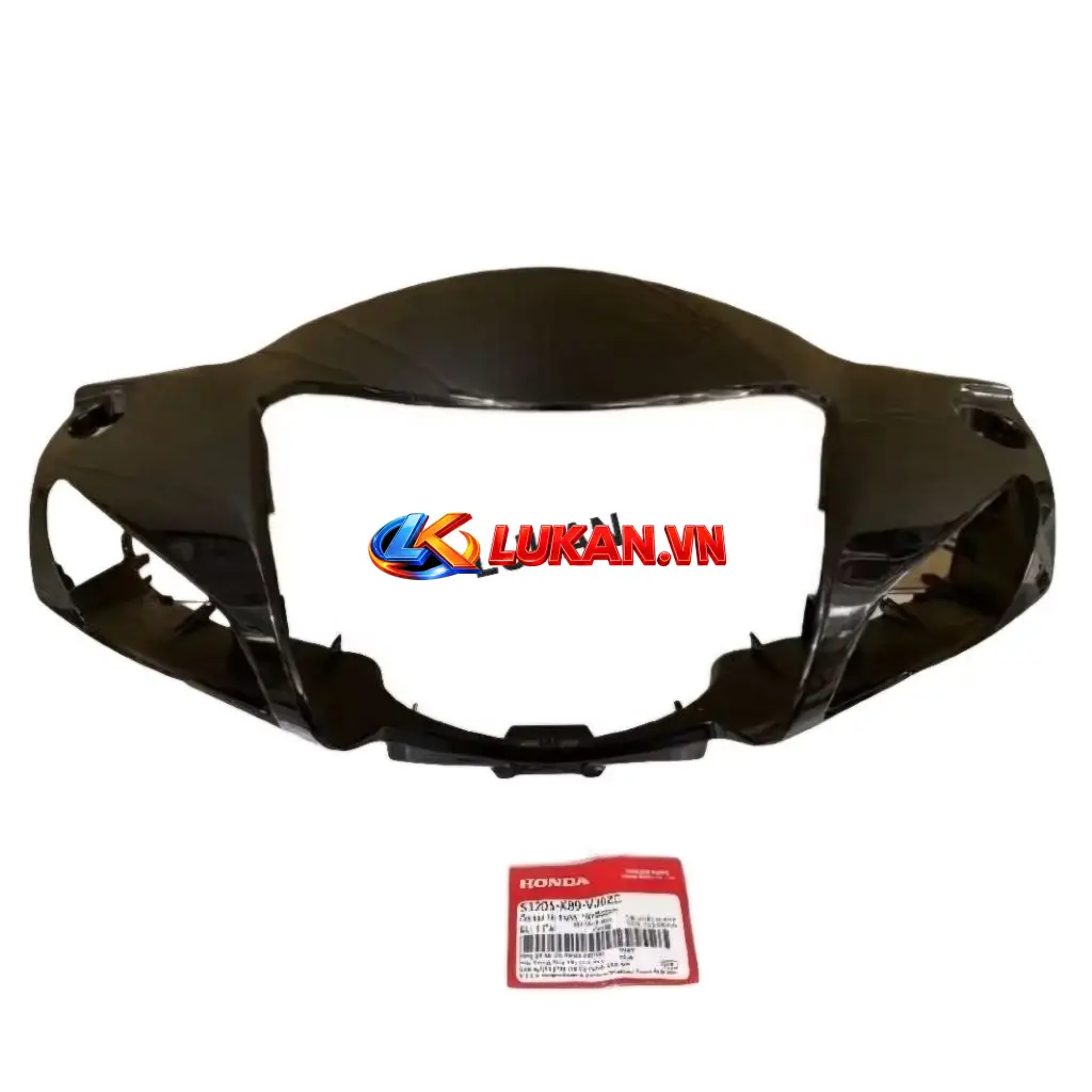 Nhựa ốp võ đầu đèn trước WAVE A, ALPHA 110... Đen, bàn thờ zin Honda - Ảnh 4
