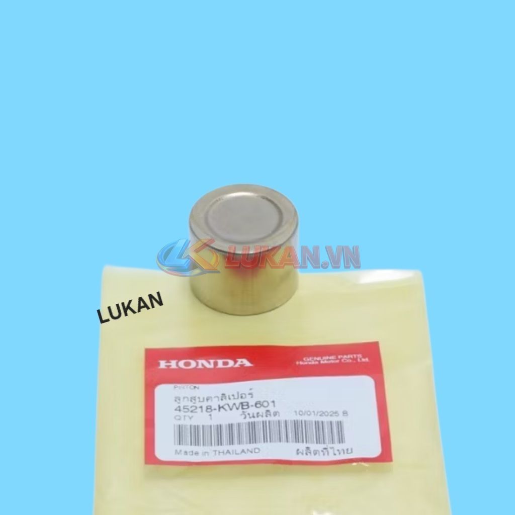 Piston heo dầu phanh, thắng WAVE S110, RSX, FUTURE 125, WINNER... zin 45218-KWB-601 - Ảnh 6