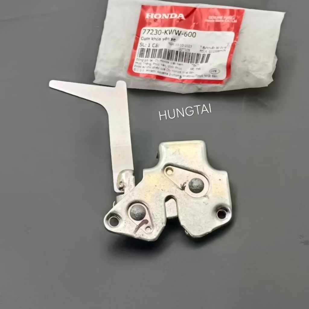Cụm pass khóa cốp, bướm yên WAVE S110, RSX, BLADE, A110... zin Honda 77230-KWW-600 - Ảnh 3