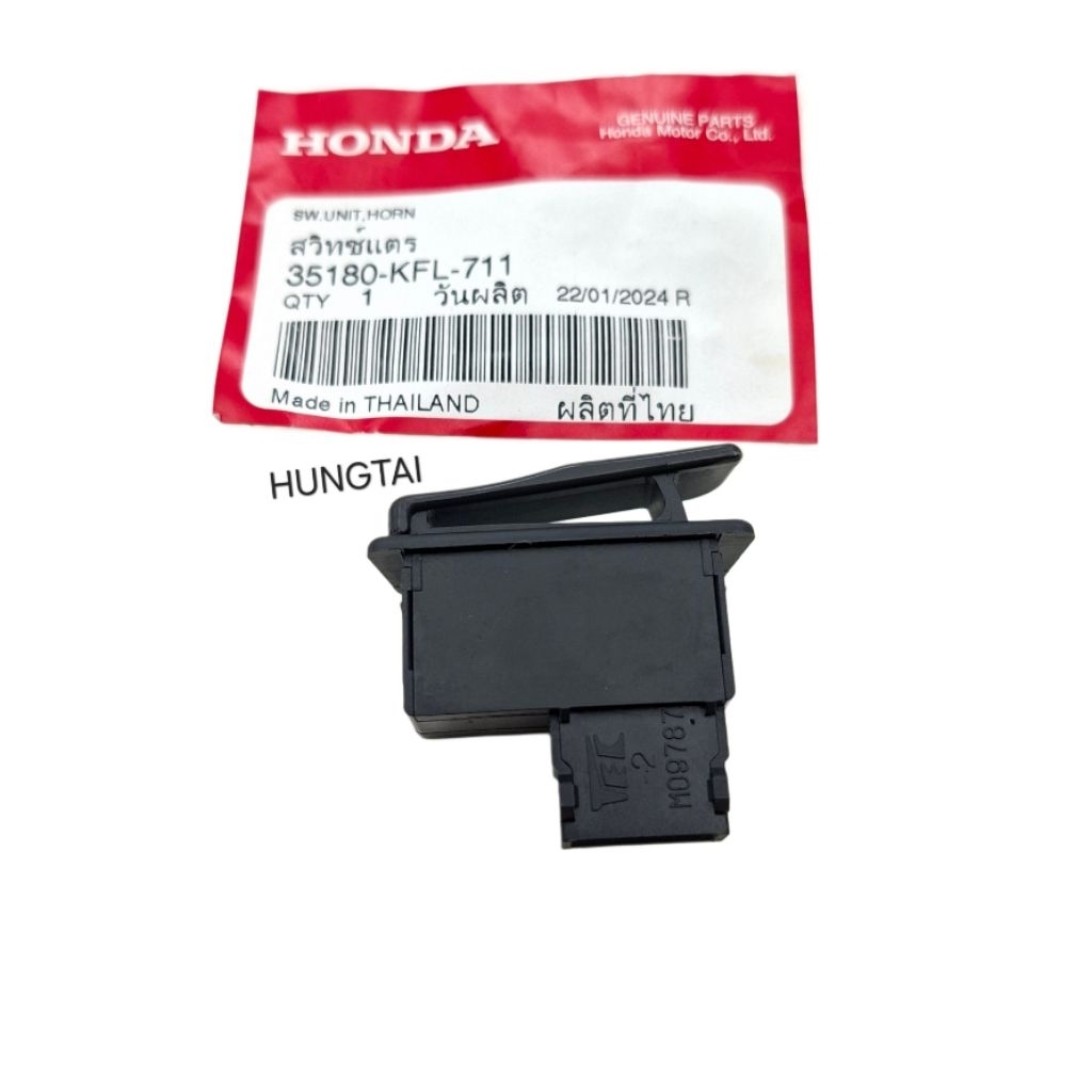 Nút công tắc kèn, còi xe WAVE 125, FUTURE 1... zin Honda Thái 35180-KFL-711 - Ảnh 6