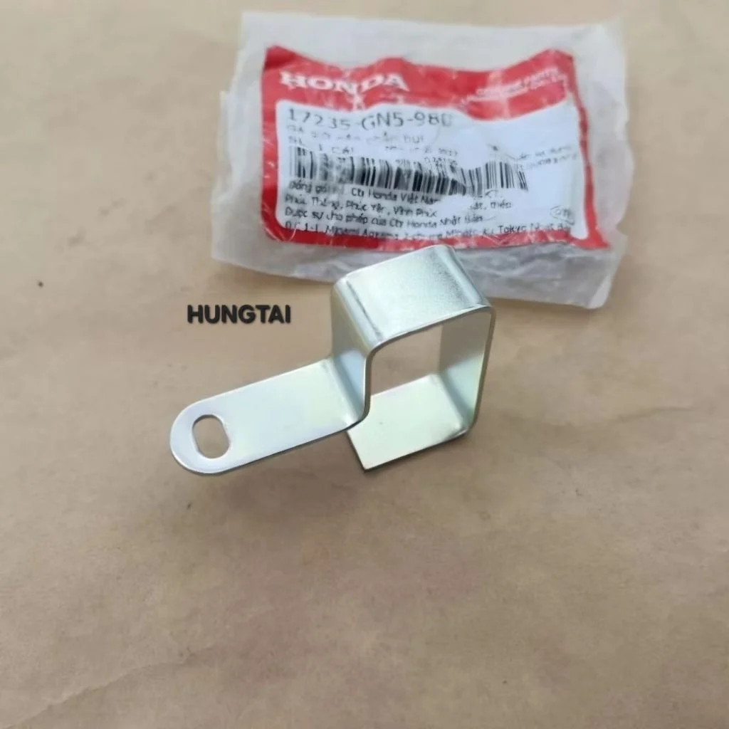 Pass giữ nắp lọc gió, hộp pô e bao tử DREAM, WAVE.... zin Honda 17235-GN5-980 - Ảnh 4