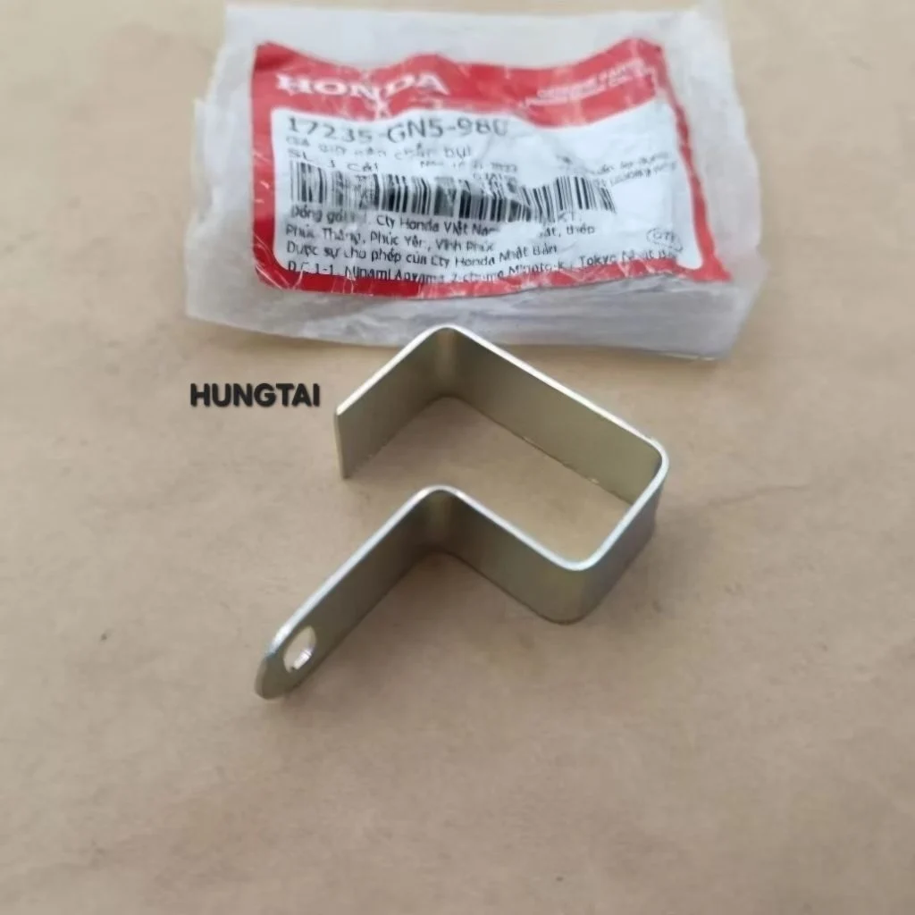 Pass giữ nắp lọc gió, hộp pô e bao tử DREAM, WAVE.... zin Honda 17235-GN5-980 - Ảnh 2