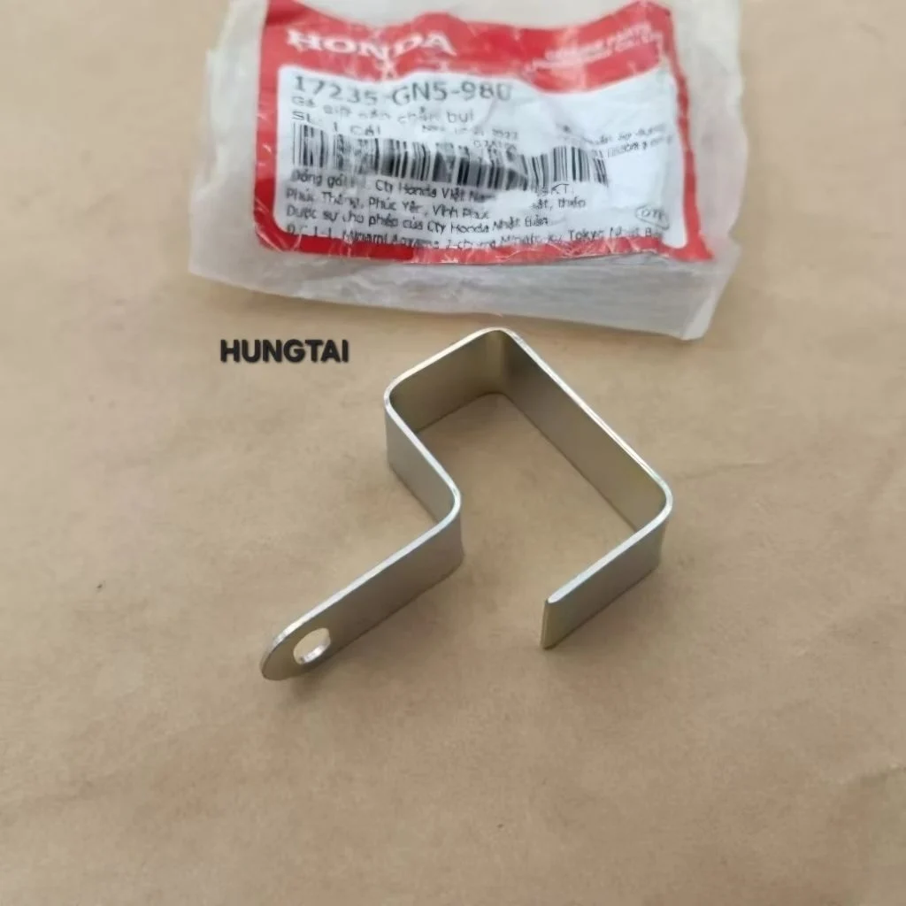 Pass giữ nắp lọc gió, hộp pô e bao tử DREAM, WAVE.... zin Honda 17235-GN5-980 - Ảnh 3