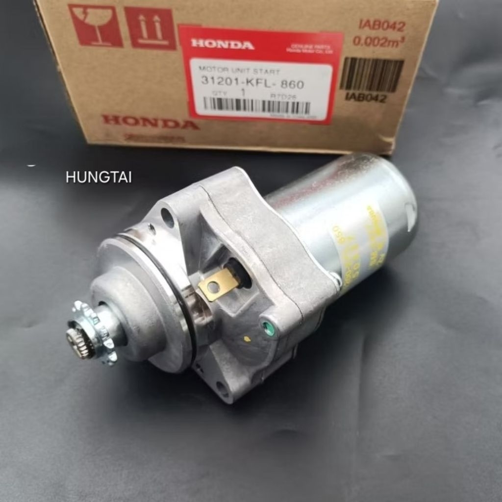 Củ motor đề khởi động dài xe WAVE Thái 110, FUTURE 1... zin - Ảnh 2
