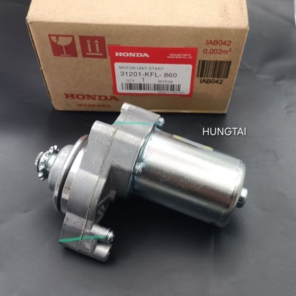 Củ motor đề khởi động dài xe WAVE Thái 110, FUTURE 1... zin - Ảnh 3