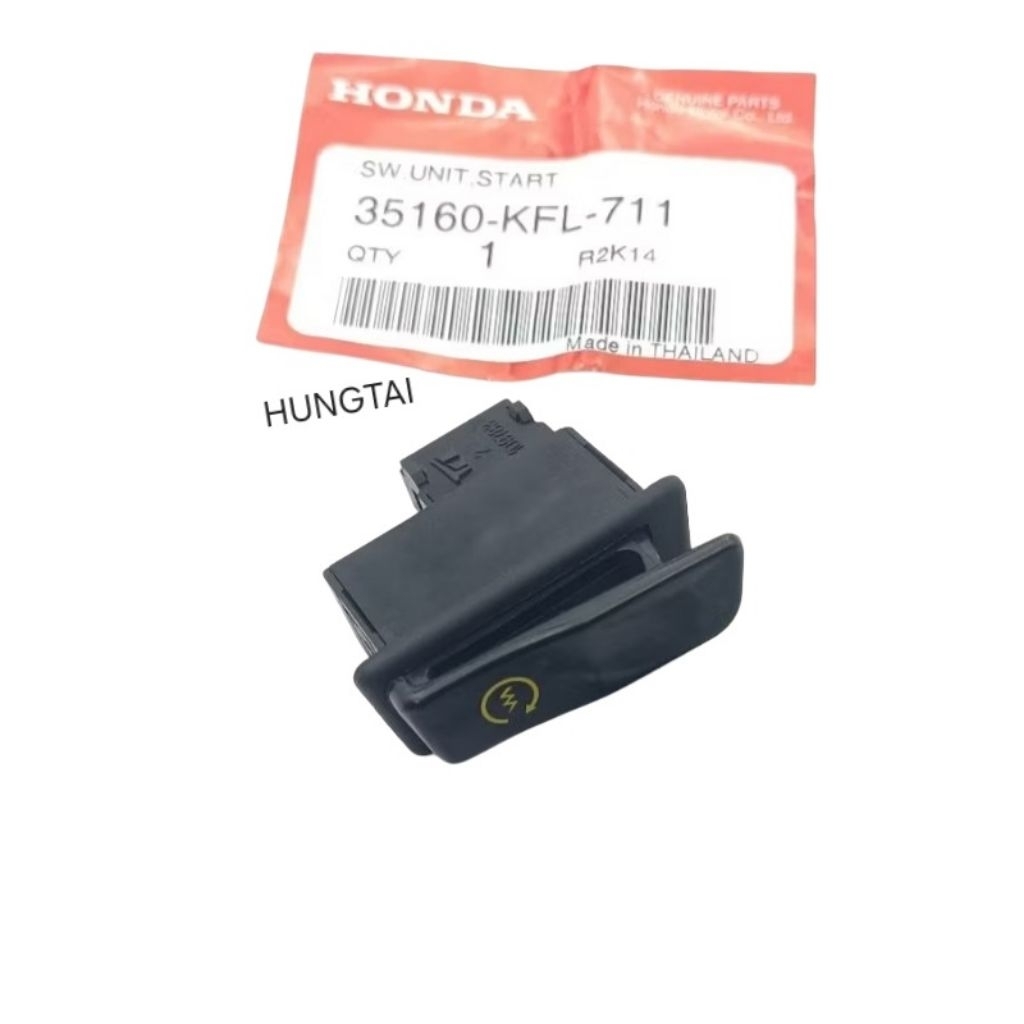 Nút công tắc đề khởi động WAVE 125, FUTURE 1... zin Honda Thái 35160-KFL-711