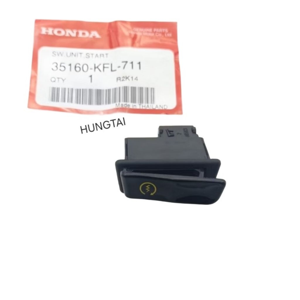Nút công tắc đề khởi động WAVE 125, FUTURE 1... zin Honda Thái 35160-KFL-711 - Ảnh 2