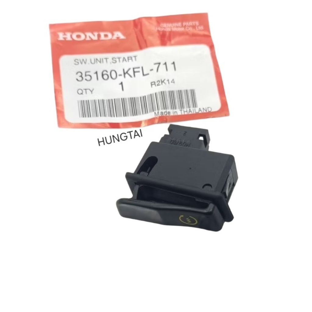 Nút công tắc đề khởi động WAVE 125, FUTURE 1... zin Honda Thái 35160-KFL-711 - Ảnh 4
