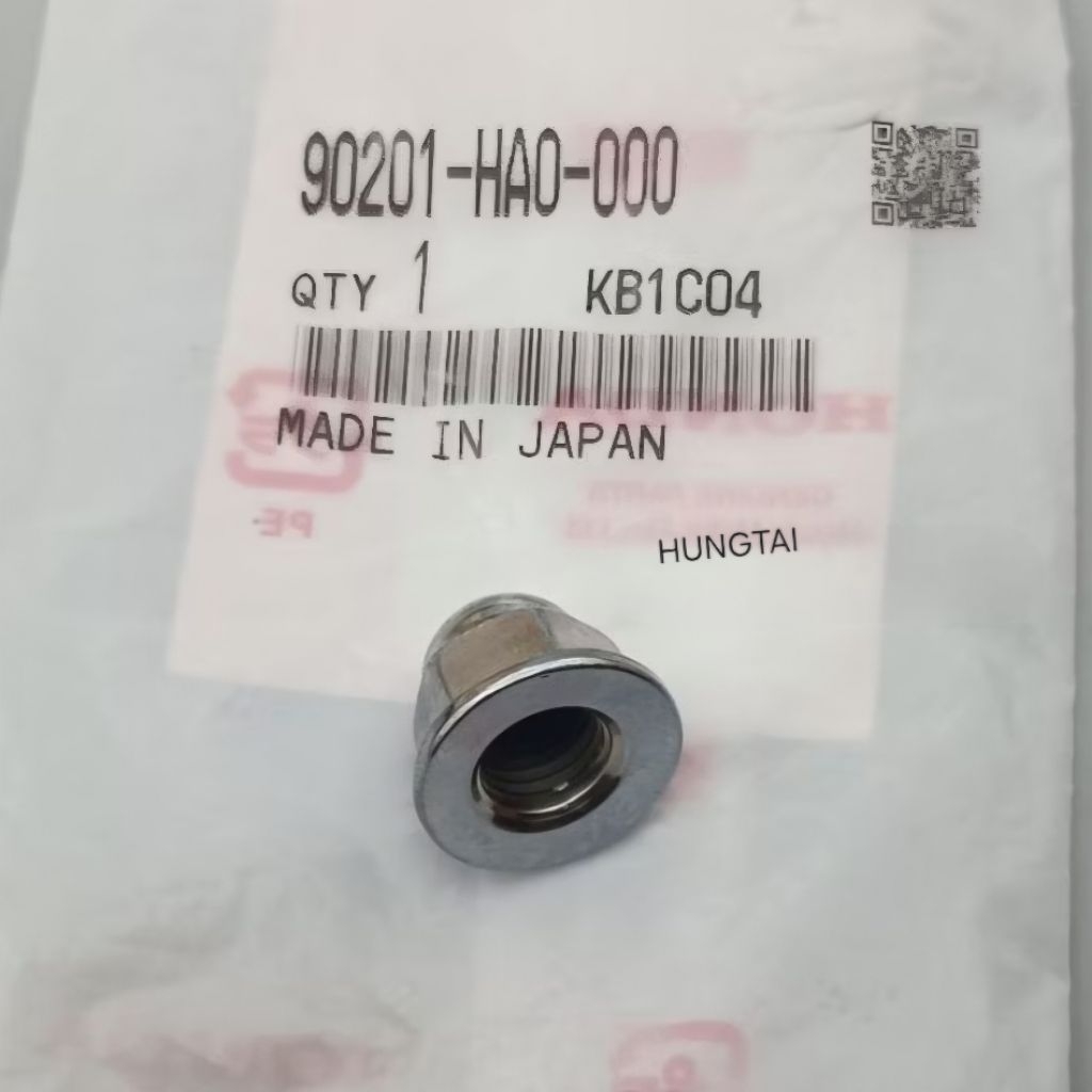 Ốc tán mủ 10mm phuộc xe CUB, DREAM, WAVE... zin Japan 90201-HA0-000 - Ảnh 2