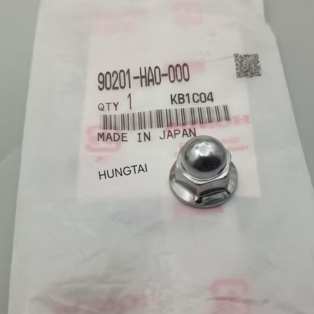 Ốc tán mủ 10mm phuộc xe CUB, DREAM, WAVE... zin Japan 90201-HA0-000 - Ảnh 4