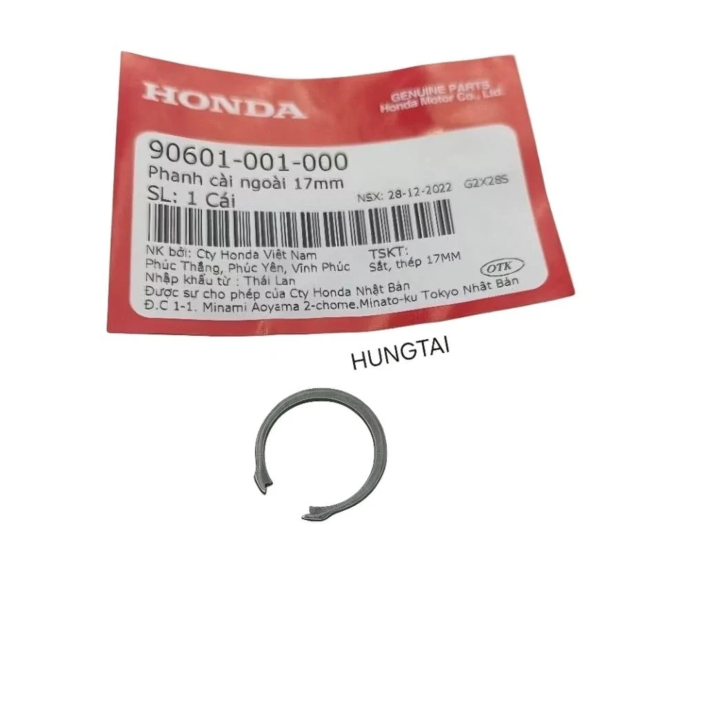 Chốt phe gài trục cốt nhông số 17mm DREAM, WAVE, FUTURE... zin 90601-001-000 - Ảnh 4