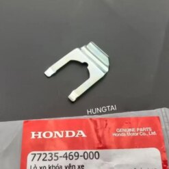 Chốt phe gài ổ khóa, cốp yên xe WAVE, FUTURE... trắng zin Honda 77235-469-000