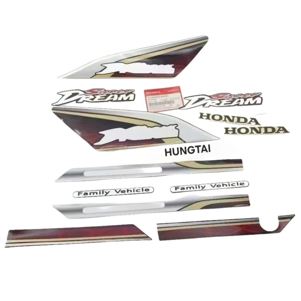 Bộ tem xe Super DREAM Việt 2010-2013... Family chính hãng - Ảnh 2