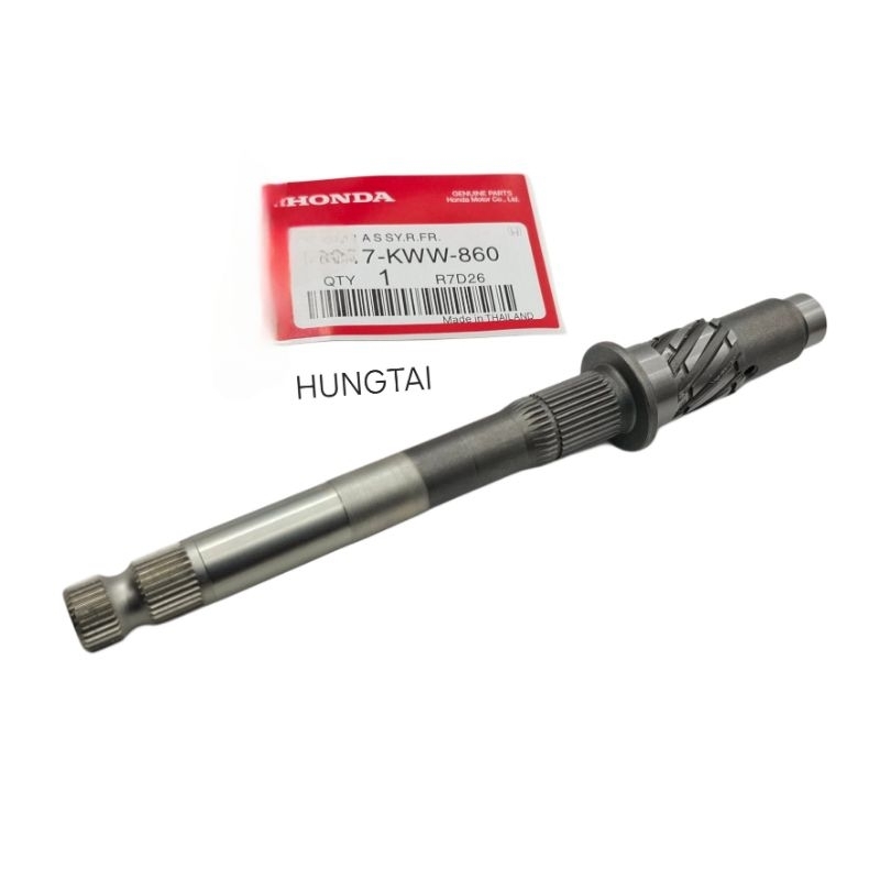 Trục cốt nhông giò đạp, khởi động WAVE S110, RSX, BLADE, A110... zin 28251-KWB-B10, KWW-740