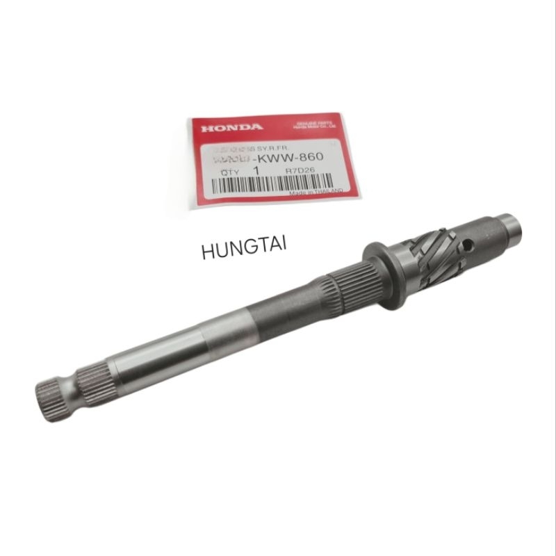 Trục cốt nhông giò đạp, khởi động WAVE S110, RSX, BLADE, A110... zin 28251-KWB-B10, KWW-740 - Ảnh 4