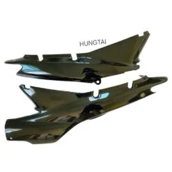 Cặp nhựa ốp sườn, bụng xe WAVE Thái, ALPHA, ZX... Đen hàng thay thế