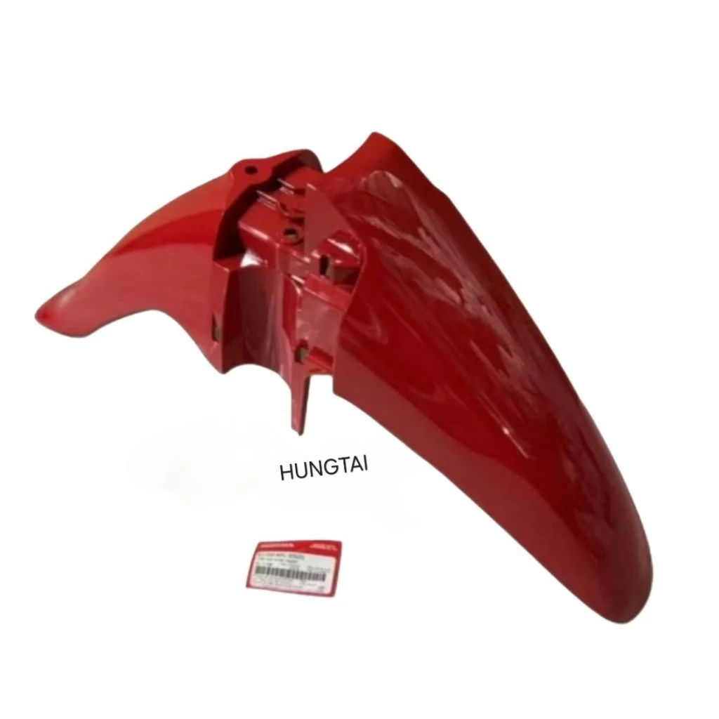 Nhựa dè chắn bùn trước WAVE ALPHA, ZX đời đầu Đỏ đô zin Honda - Ảnh 2