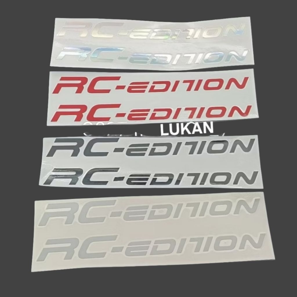 Tem dán phuộc trước DREAM, WAVE, FUTURE... đủ màu RC EDITION - Ảnh 4