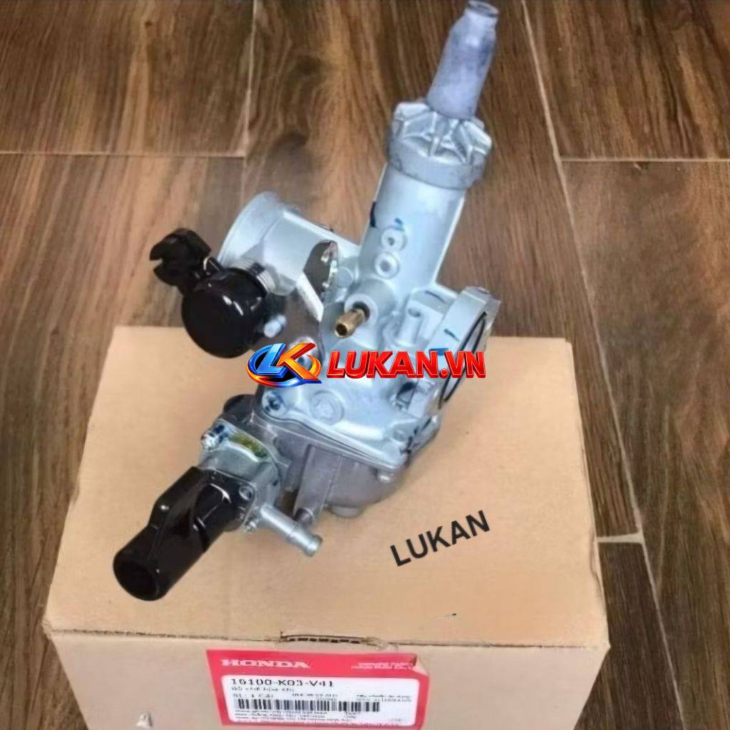 Bình xăng con, chế hòa khí xe WAVE RSX 110.... zin chính hãng 16100-K03-V91
