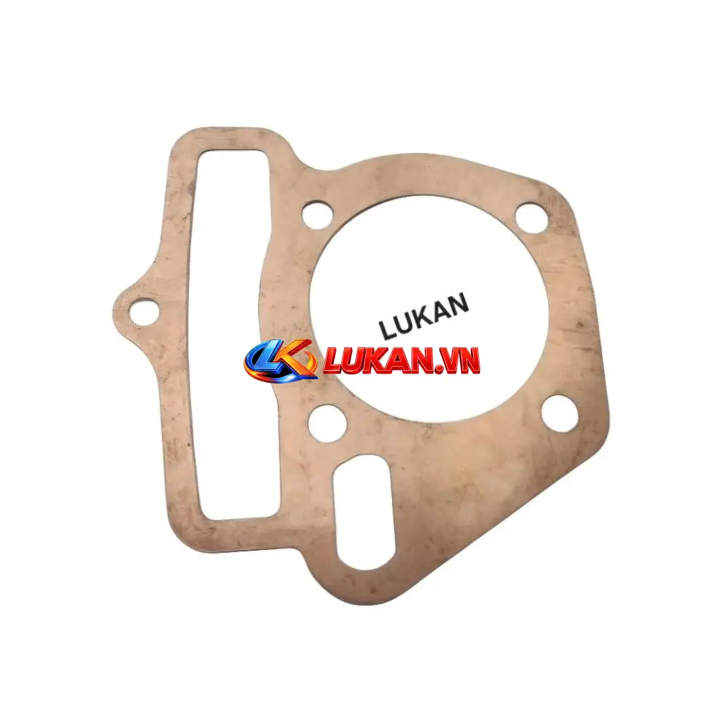 Gioăng, ron đầu bò quylat vàng đồng thau DREAM, WAVE... 54mm - Ảnh 3