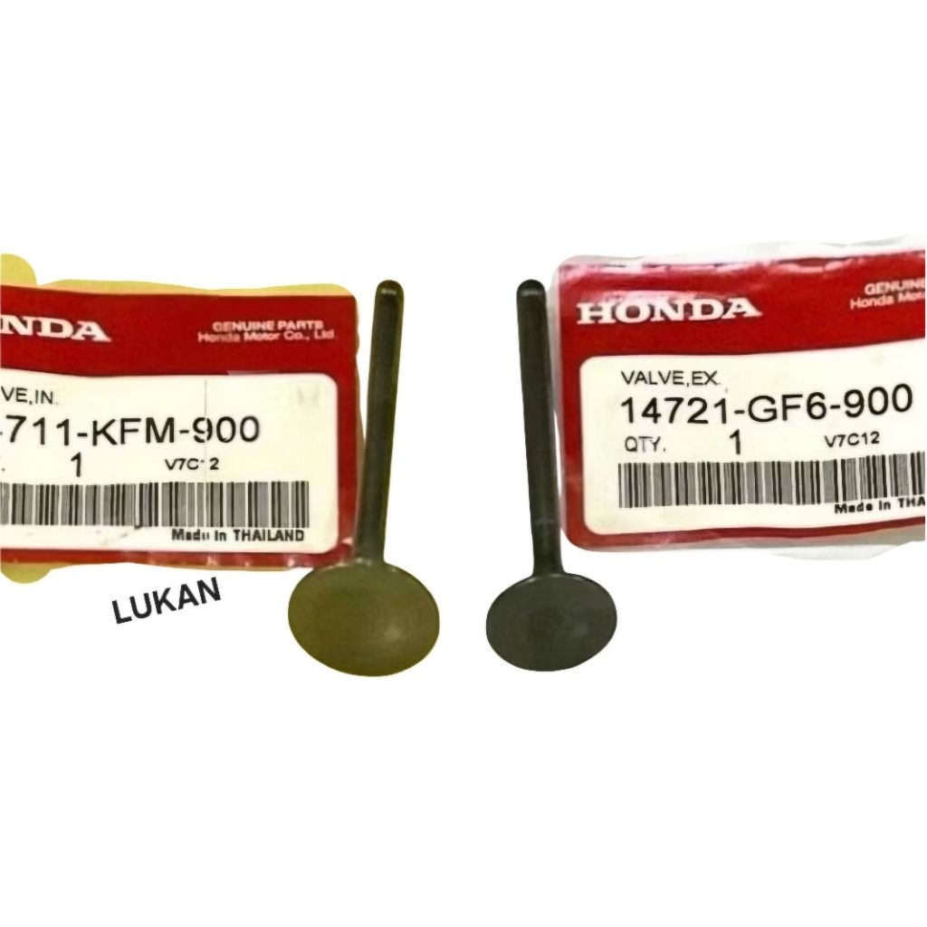Cây xupap đầu bò quylat DREAM, WAVE, FUTURE 1... zin Honda 14711-KFM-900, 14721-GF6-900 - Ảnh 6