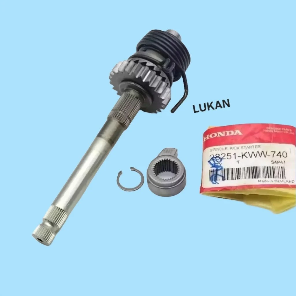 Bộ cốt nhông, trục giò đạp xe WAVE S110, RSX, BLADE, A110... zin khởi động - Ảnh 2