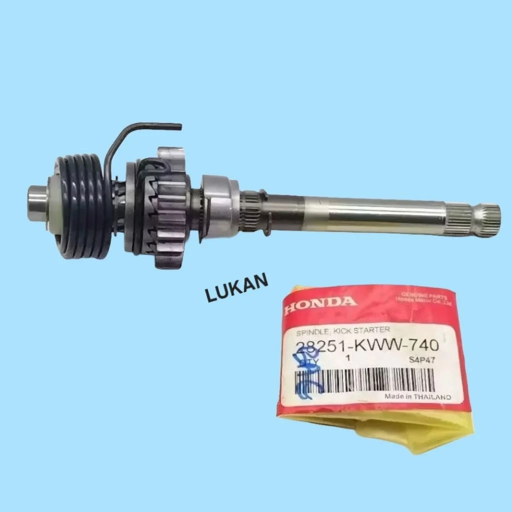 Bộ cốt nhông, trục giò đạp xe WAVE S110, RSX, BLADE, A110... zin khởi động - Ảnh 4