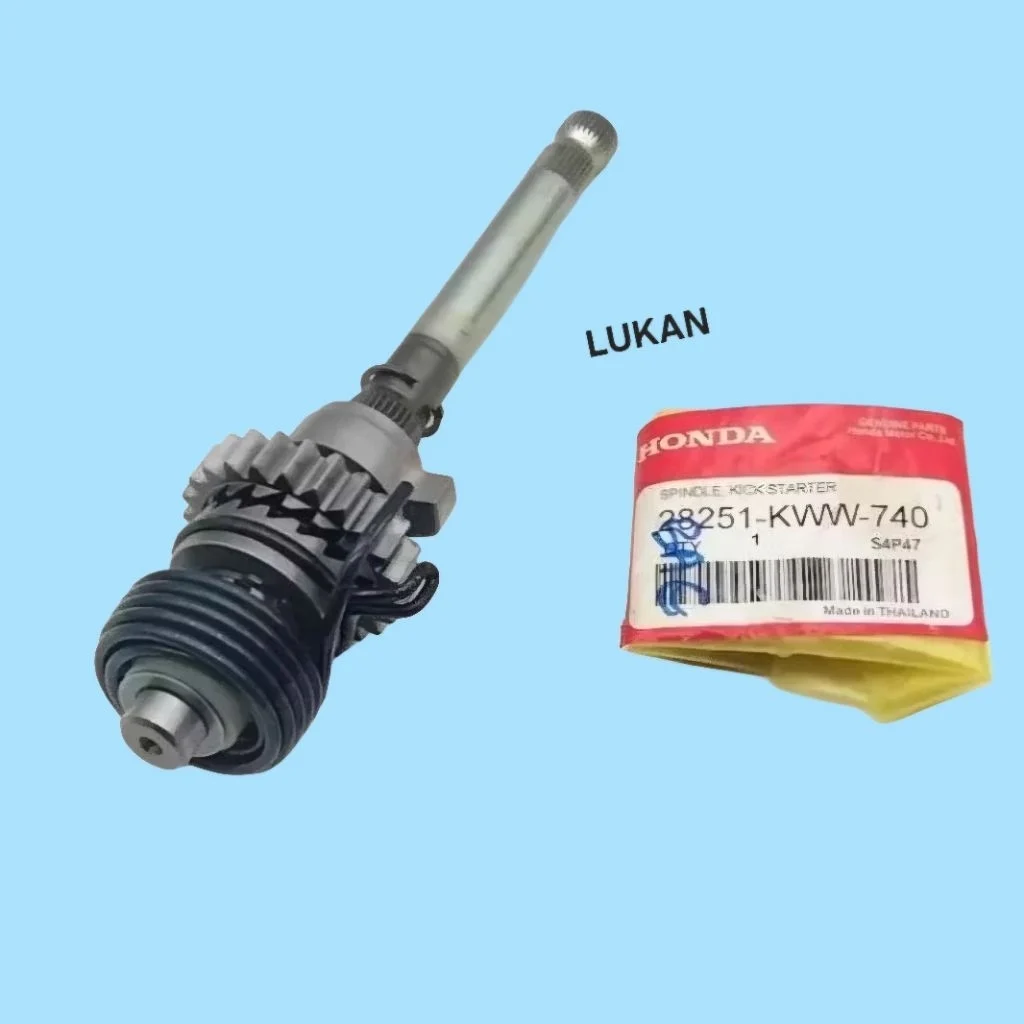 Bộ cốt nhông, trục giò đạp xe WAVE S110, RSX, BLADE, A110... zin khởi động - Ảnh 3