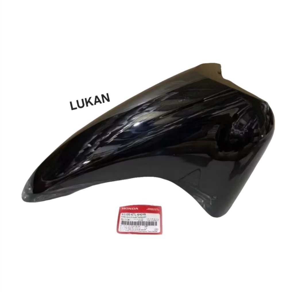 Nhựa chữ A, dè chắn bùn trước WAVE A, ALPHA, S100... Đen zin Honda