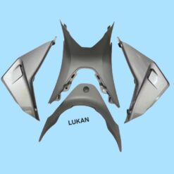 Bộ 4 nhựa ốp bụng lườn giữa, yếm baga FUTURE LED 125 Xám zin Honda