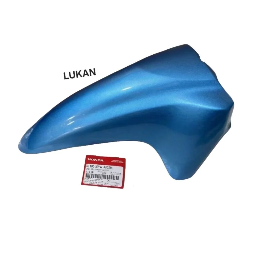 Nhựa chữ A, dè chắn bùn trước WAVE S110, RS, RSX... Xanh ngọc zin Honda 61100-KWW-A00ZB - Ảnh 4