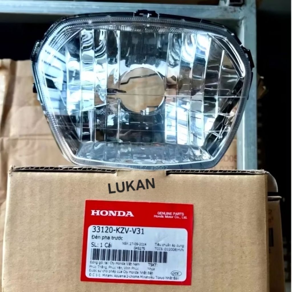 Pha chóa đèn trước xe DREAM Lùn 110 zin chính hãng 33120-KZV-V31