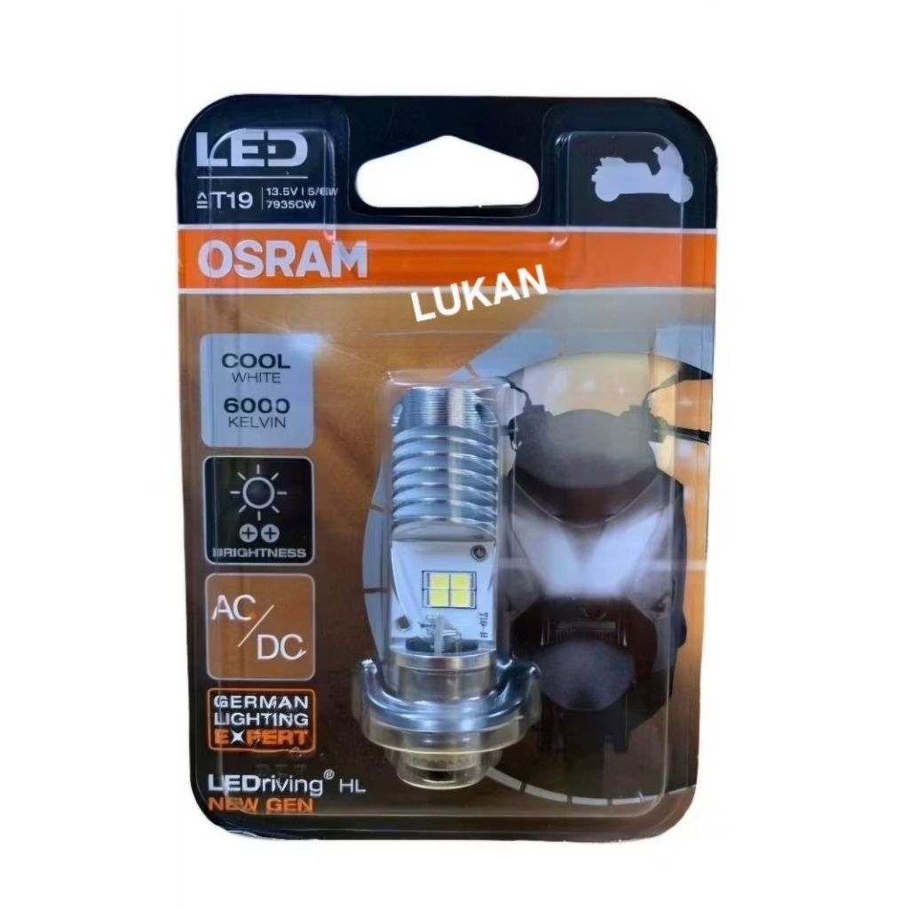 Bóng đèn pha led Osram xe DREAM, WAVE, FUTURE... chân M5 - Ảnh 4
