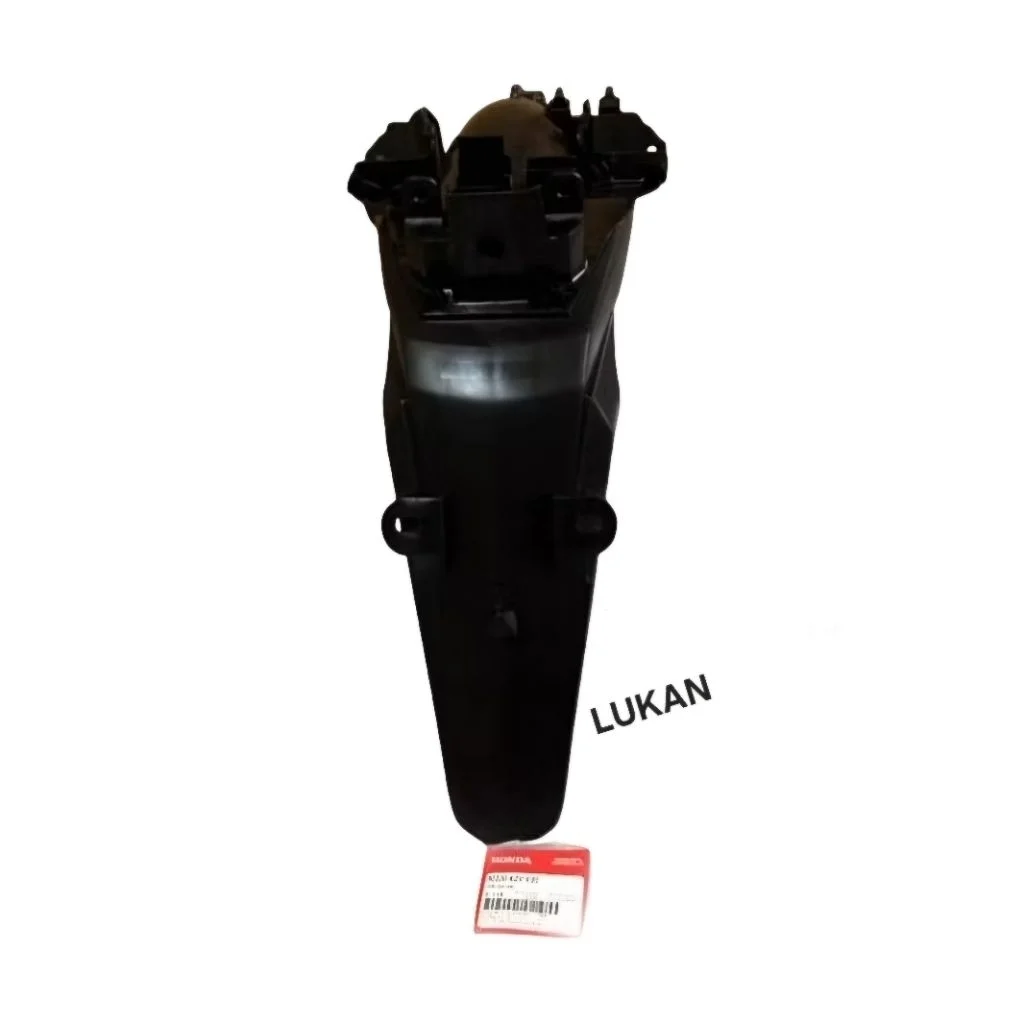 Nhựa dè đuôi biển số, chắn bùn sau xe DREAM Lùn 110 zin Honda - Ảnh 2