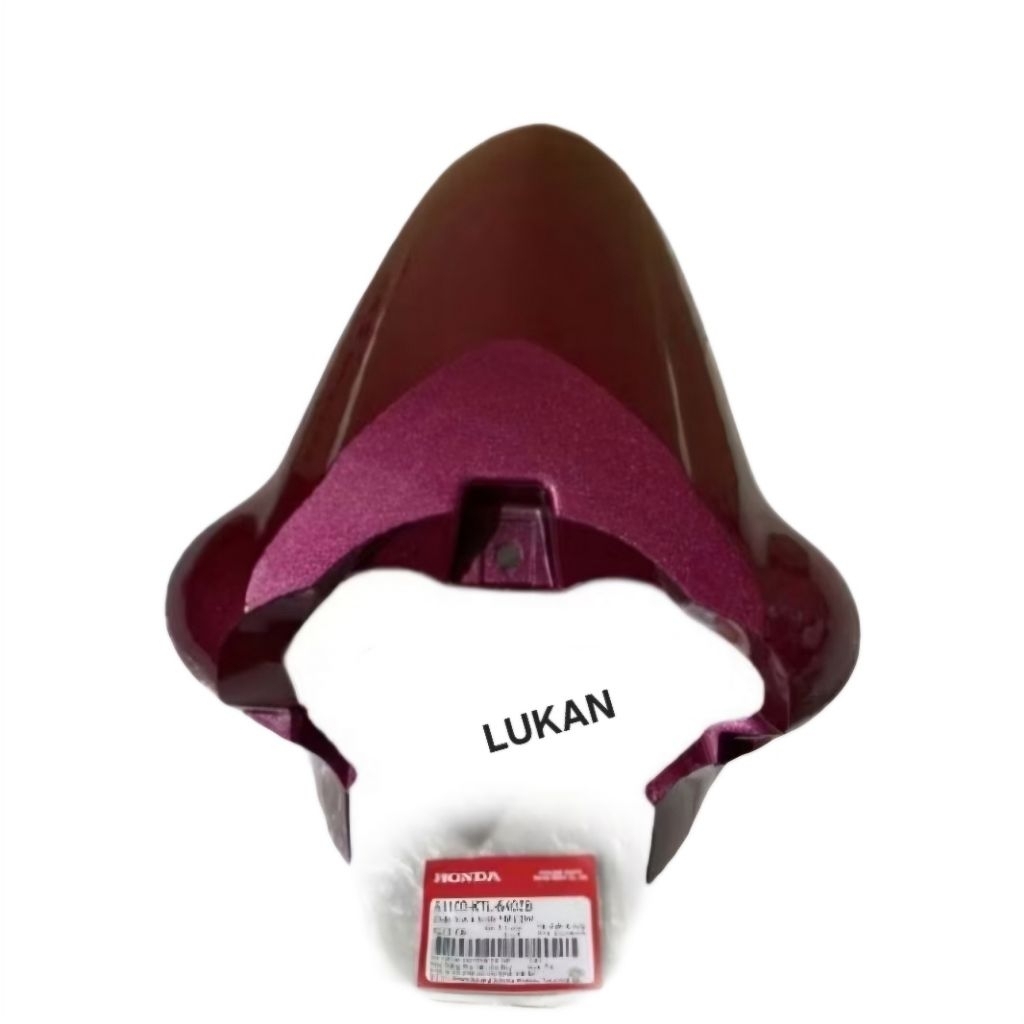Nhựa chữ A, dè chắn bùn trước WAVE A, ALPHA, RS, S100... Hồng zin Honda 61110-KTL-640ZB - Ảnh 2