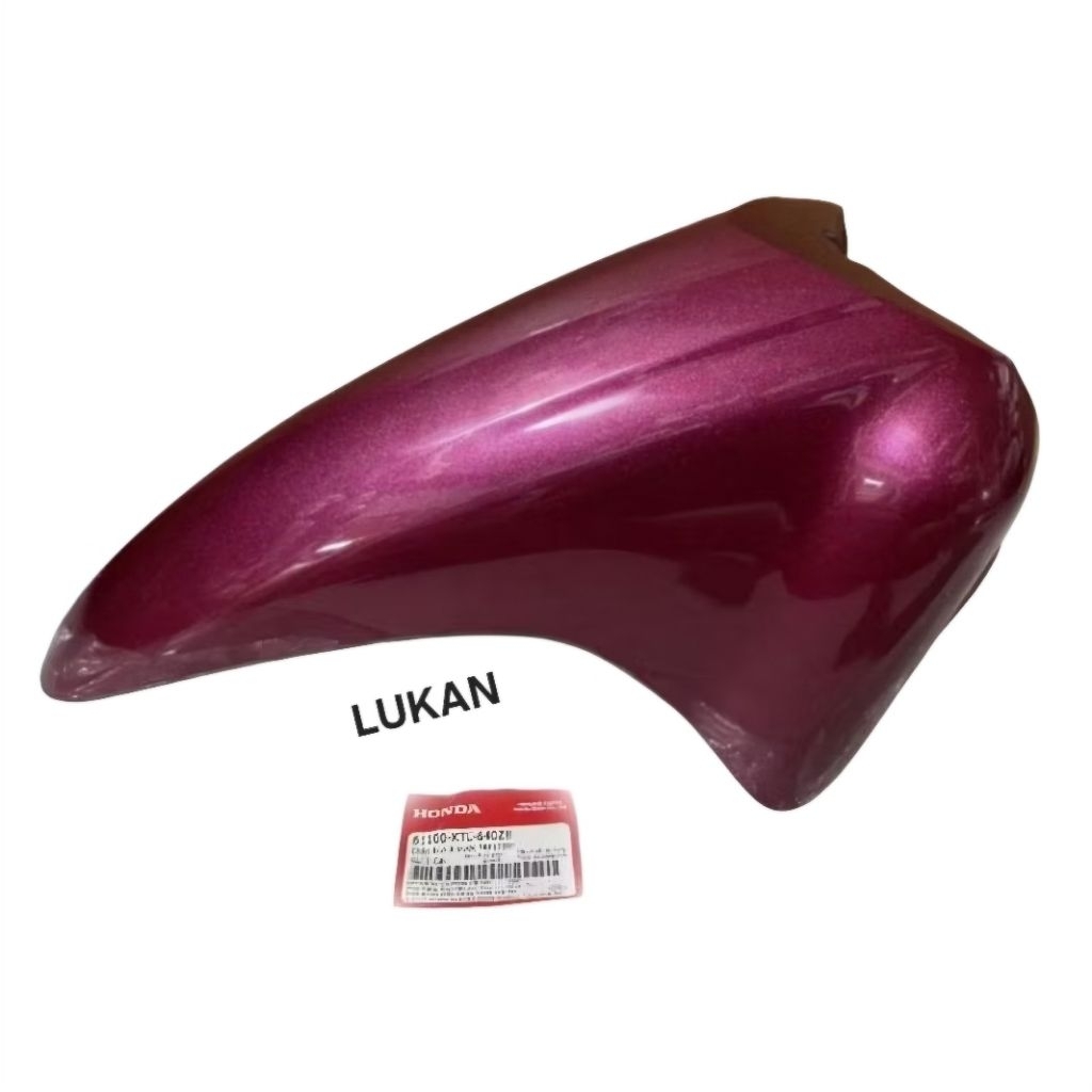Nhựa chữ A, dè chắn bùn trước WAVE A, ALPHA, RS, S100... Hồng zin Honda 61110-KTL-640ZB - Ảnh 4