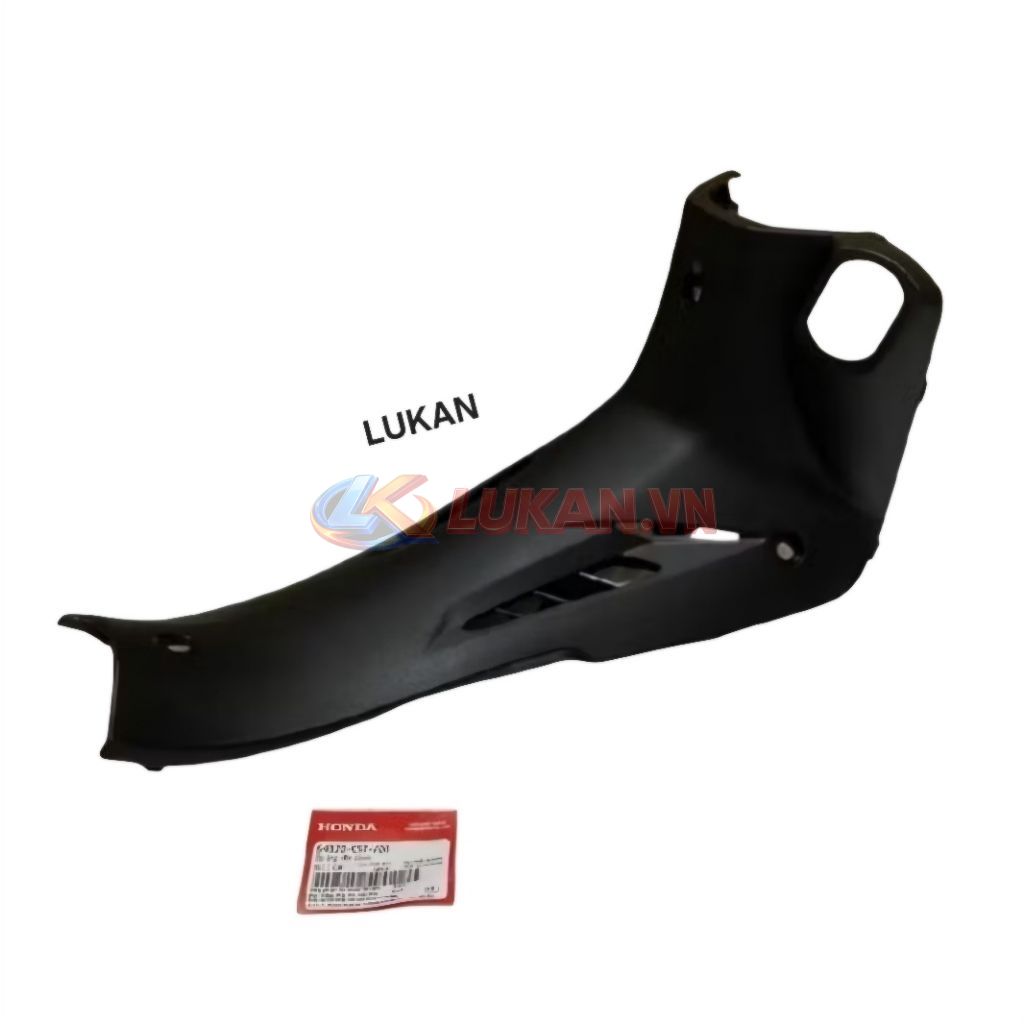 Nhựa nhám đen, ốp yếm khóa baga WAVE BLADE 110 zin Honda - Ảnh 2