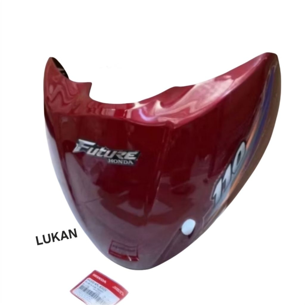Nhựa mặt nạ trước xe FUTURE 1 đời đầu Đỏ đô zin Honda - Ảnh 3