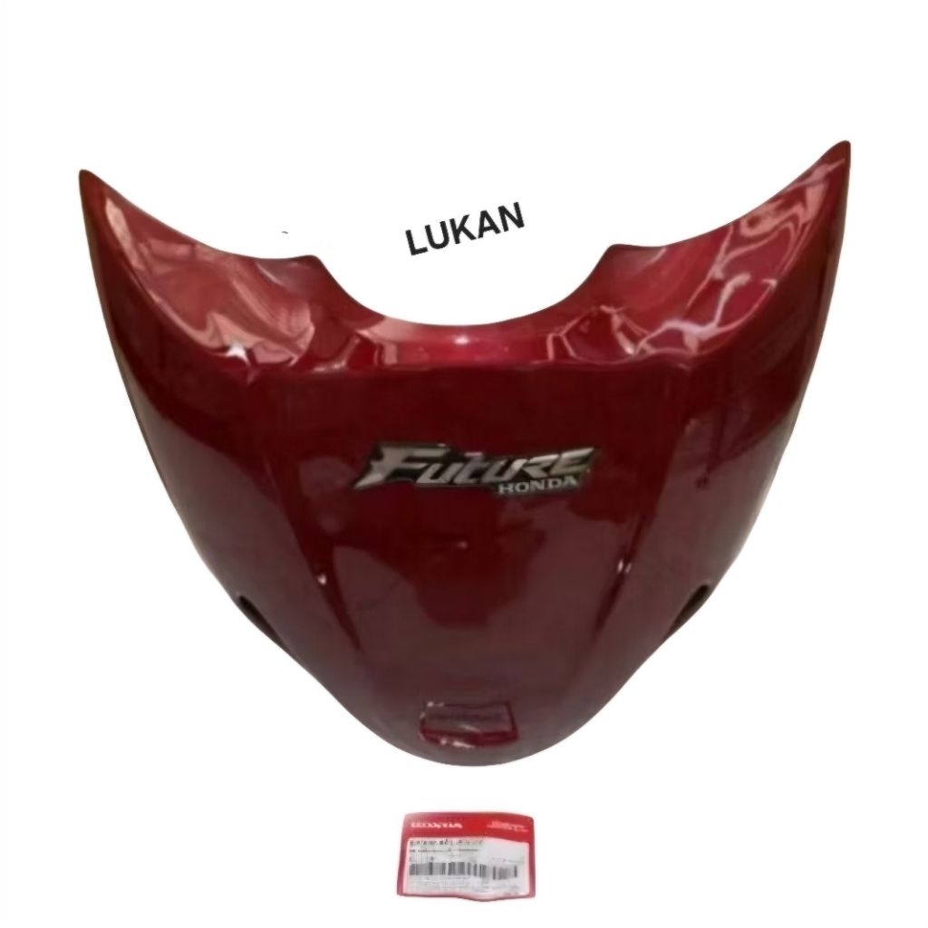 Nhựa mặt nạ trước xe FUTURE 1 đời đầu Đỏ đô zin Honda - Ảnh 2