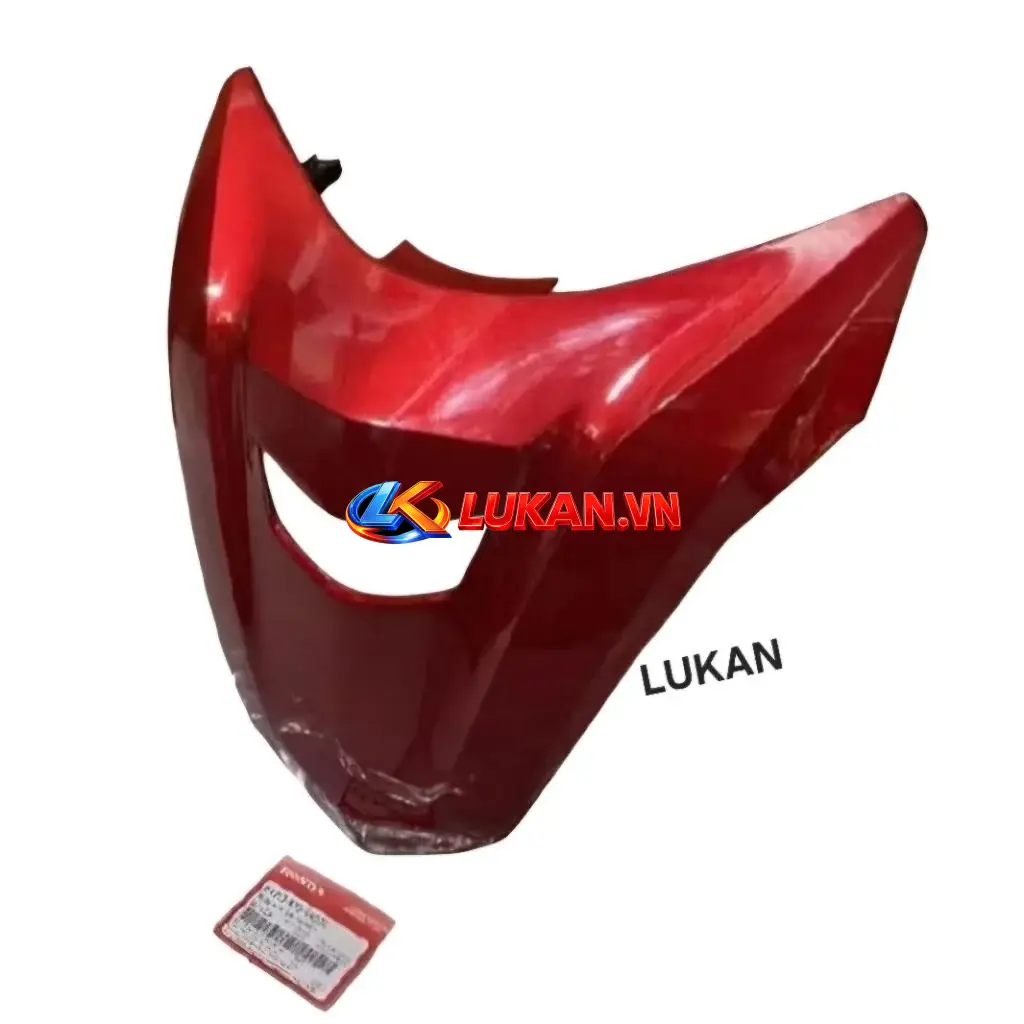 Nhựa mặt nạ trước xe FUTURE LED 125 Đỏ bóng zin Honda - Ảnh 2