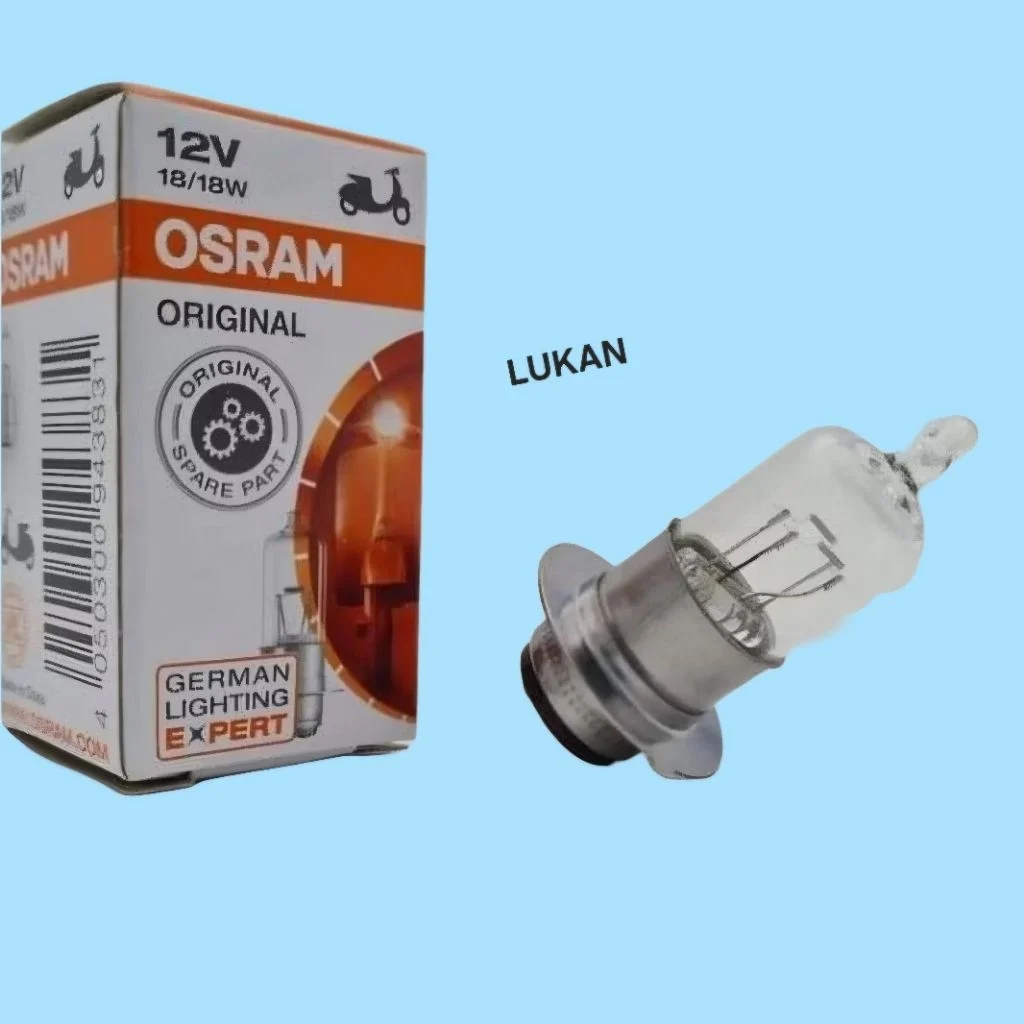 Bóng đèn pha halogen xe DREAM, WAVE, FUTURE... Osram chân M5