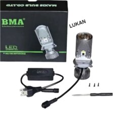 Bóng đèn led bi cầu R03 siêu sáng xe WAVE, FUTURE... chân H4