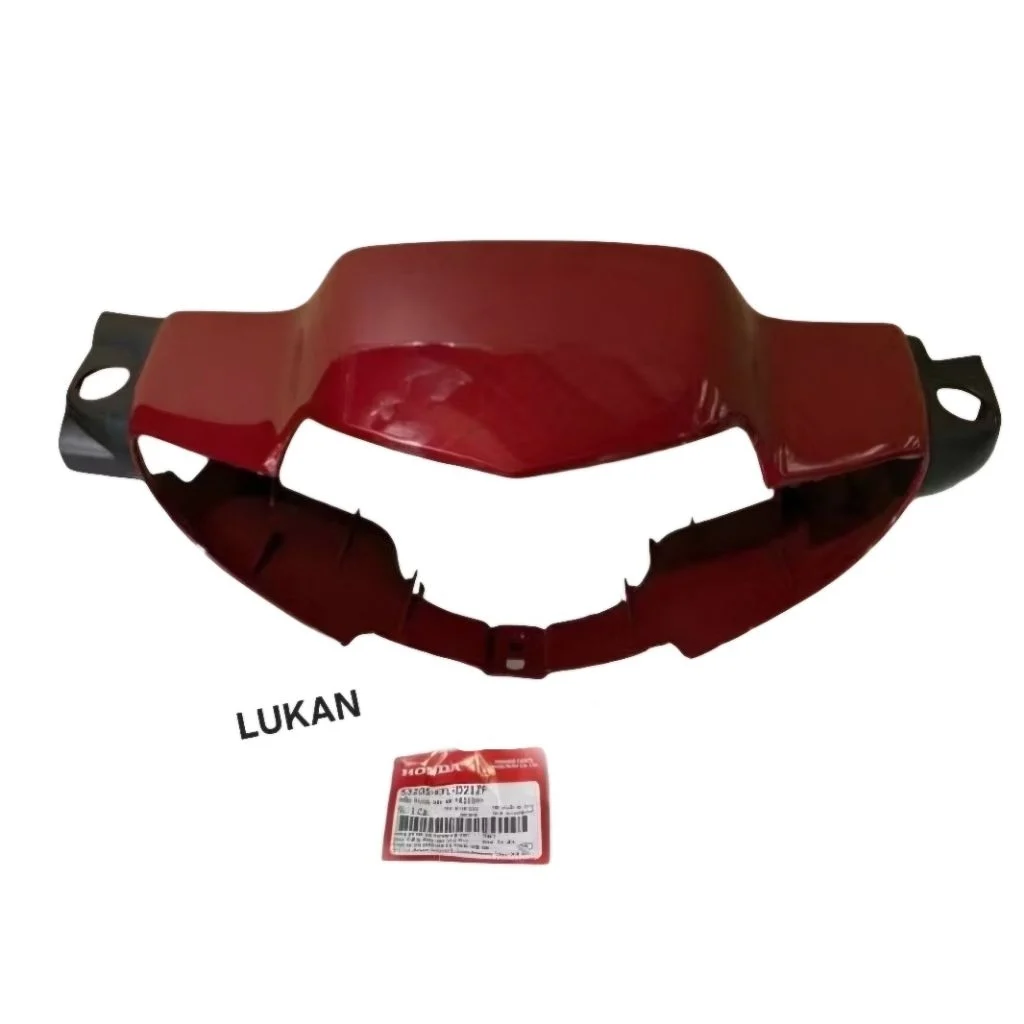 Nhựa ốp võ đầu đèn trước WAVE ALPHA đời đầu Đỏ zin Honda - Ảnh 2