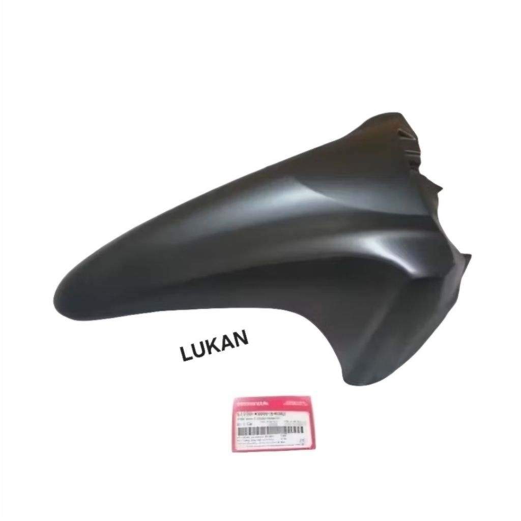 Nhựa chữ A, dè chắn bùn trước WAVE A, ALPHA 110.... Đen mờ, nhám zin 61100-KWW-640B2 - Ảnh 3