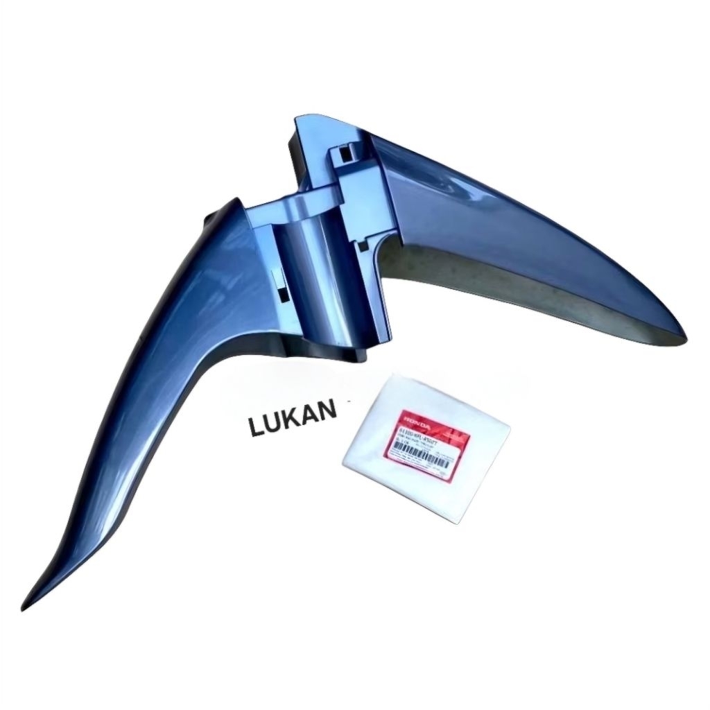 Nhựa dè chắn bùn trước xe WAVE ALPHA đời đầu Xám zin Honda - Ảnh 4