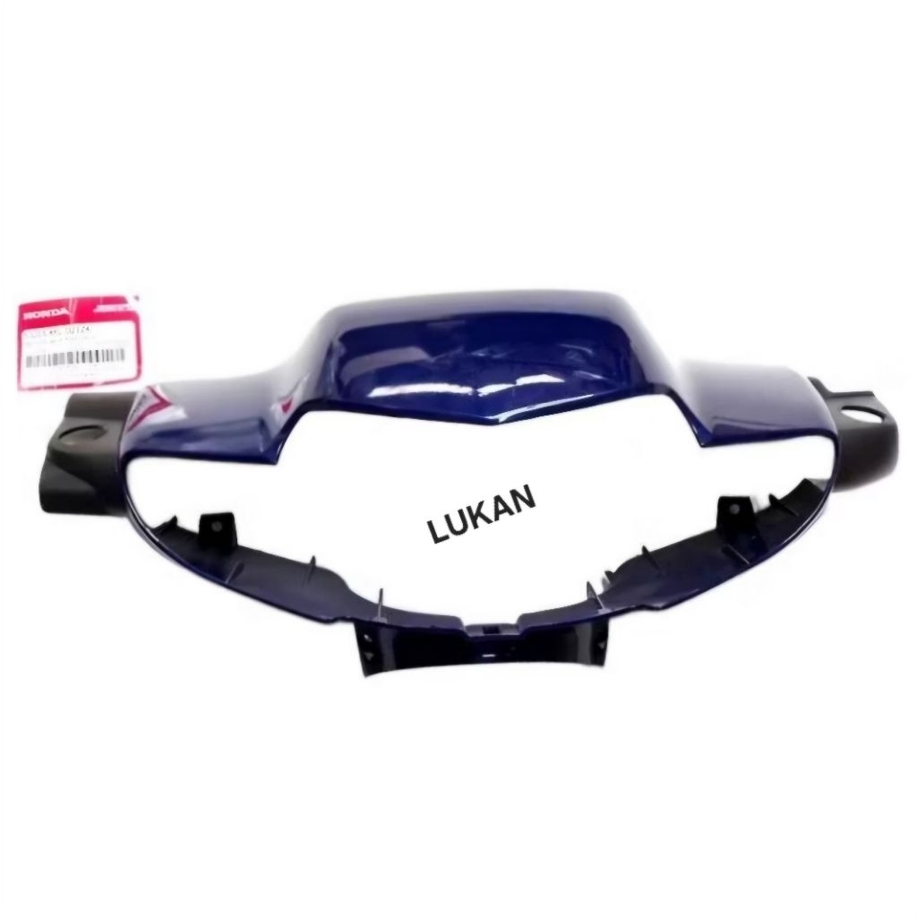 Nhựa ốp võ đầu đèn trước xe WAVE ALPHA đời đầu Xanh mực zin Honda - Ảnh 3