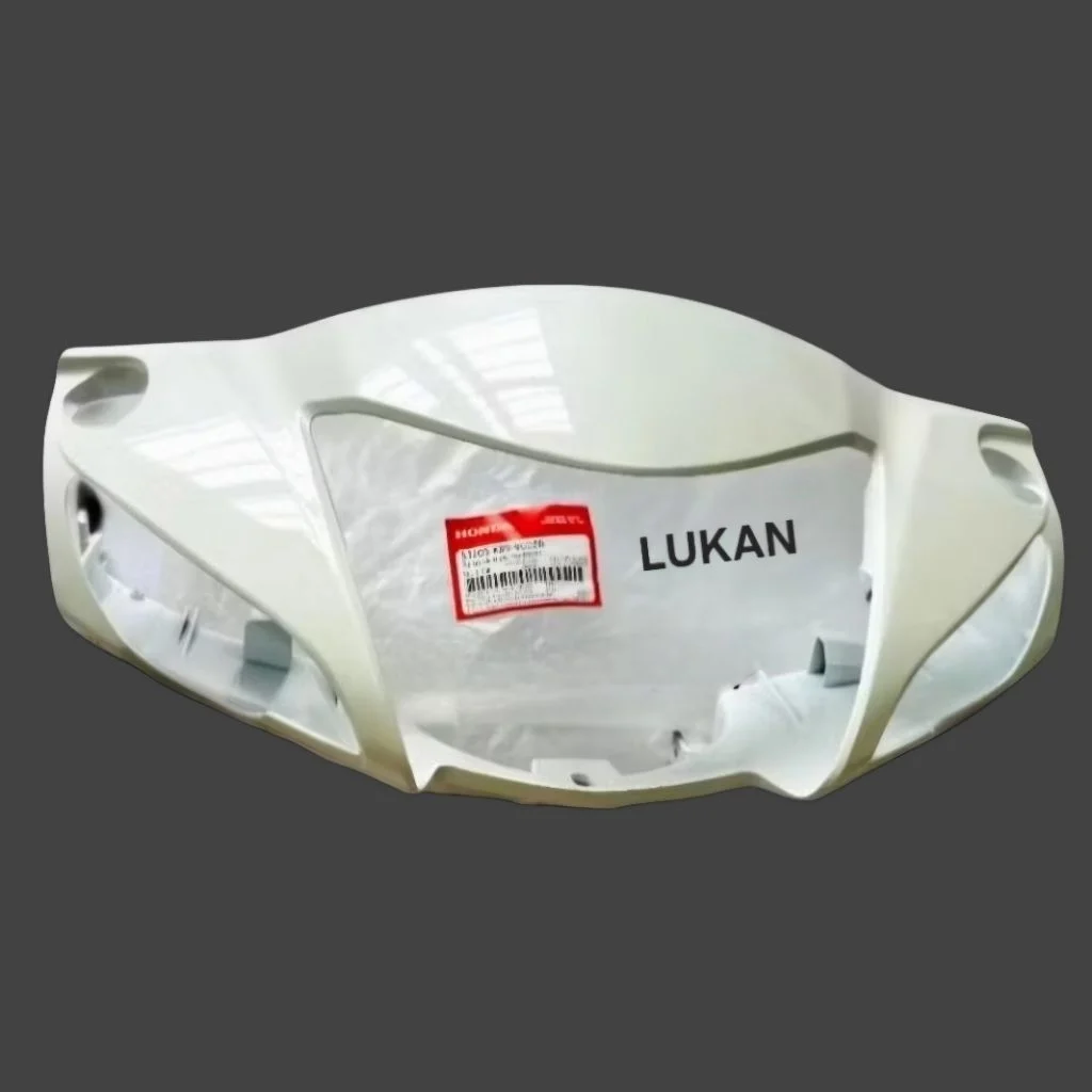 Nhựa ốp võ đầu đèn trước xe WAVE A, ALPHA 110.... Trắng zin Honda - Ảnh 2
