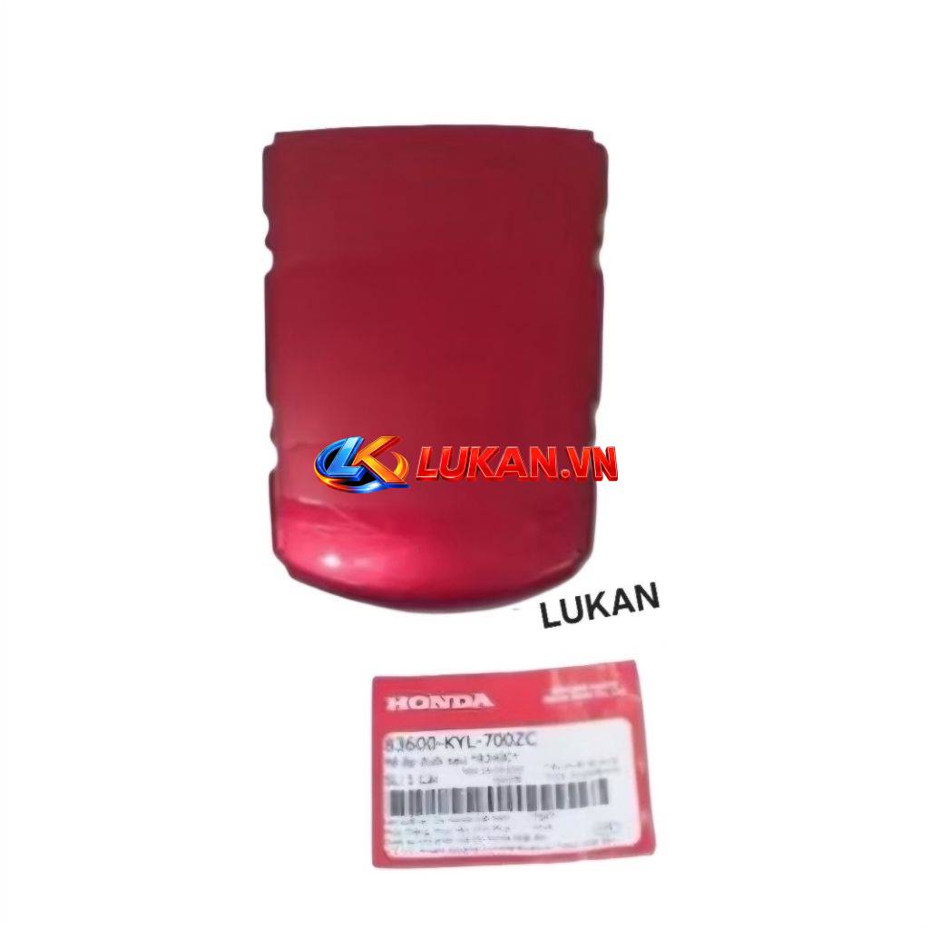 Nắp ốp võ nhựa đuôi, mu rùa FUTURE NEO 125 Đỏ bóng zin Honda 83600-KTM-970ZA