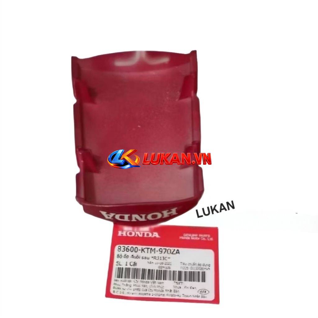 Nắp ốp võ nhựa đuôi, mu rùa FUTURE NEO 125 Đỏ bóng zin Honda 83600-KTM-970ZA - Ảnh 3