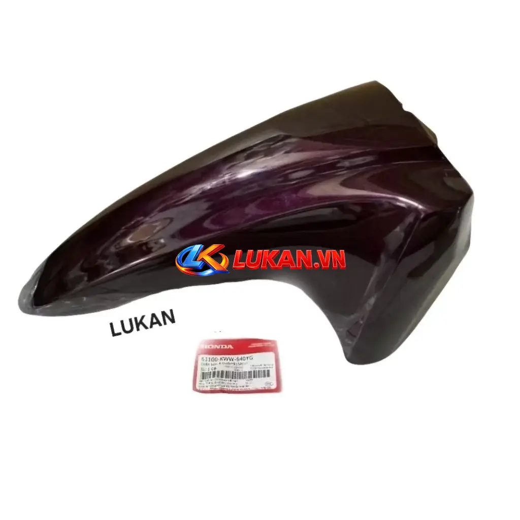 Nhựa dè chắn bùn trước xe WAVE S110, RS, RSX.... Nho zin Honda 61100-KWW-640TG - Ảnh 3